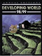 DEVELOPING WORLD 98/99 EIGHTH EDITION   1998  PDF电子版封面  0697391914   