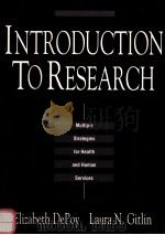 INTRODUCTION TO RESEARCH:MULTIPLE STRATEGIES FOR HEALTH AND HUMAN SERVICES（1994 PDF版）