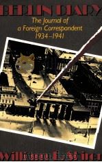 BERLIN DIARY:THE JOURNAL OF A FOREIGN CORRESPONDENT 1934-1941（1940 PDF版）