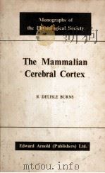 MONOGRAPHS OF THE PHYSIOLOGICAL SOCIETY NUMBER 5 THE MAMMALIAN CEREBRAL CORTEX   1958  PDF电子版封面    B.DELISLE BURNS 