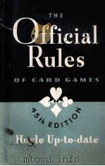 THE OFFICIAL RULES OF CARD GAMES   1947  PDF电子版封面     