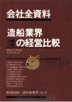 造船業界上位11社の経営比較（1980 PDF版）