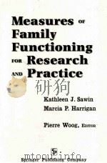 MEASURES OF FAMILY FUNCTIONING FOR RESEARCH AND PRACTICE（1995 PDF版）