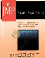 JMP START STATISTICS:A GUIDE TO STATISTICAL AND DATA ANALYSIS USING JMP AND JMP IN SOFTWARE（1996 PDF版）
