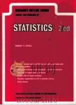 SCHAUM'S OUTLINE OF%THEORY AND PROBLEMS OF STATISTICS SECOND EDITION   1988  PDF电子版封面  0070602344  MURRAY R.SPIEGEL 