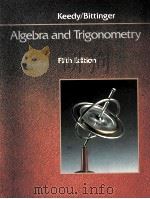 ALGEBRA AND TRIGONOMETRY FIFTH EDITION   1990  PDF电子版封面  0201149958   
