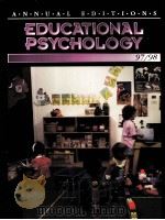 EDUCATIONAL PSYCHOLOGY 97/98 TWELFTH EDITION（1997 PDF版）