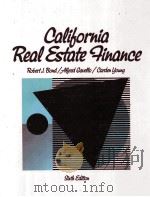 CALIFORNIA REAL ESTATE FINANCE SIXTH EDITION（1998 PDF版）