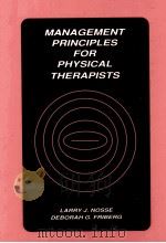 MANAGEMENT PRINCIPLES FOR PHYSICAL THERAPISTS（1992 PDF版）
