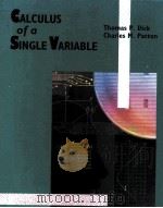 CALCULUS OF A SINGLE VARIABLE（1994 PDF版）