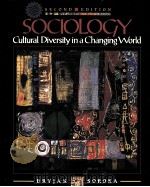 SOCIOLOGY:GULTURAL DIVERSITY IN A CHANGING WORLD SECOND EDITION   1994  PDF电子版封面  0205152937   