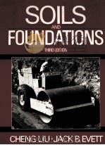 SOILS AND FOUNDATIONS THIRD EDITION   1992  PDF电子版封面  0138161828   