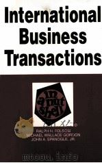 INTERNATIONAL BUSINESS TRANSACTIONS IN A NUTSHELL FIFTH EDITION   1996  PDF电子版封面  0314067795   