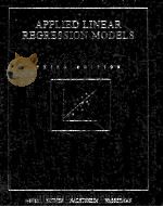 APPLIED LINEAR REGRESSION MODELS THIRD EDITION（1996 PDF版）