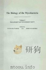 THE BIOLOGY OF THE MYCOBACTERIA VOLUME 2 IMMUNOLOGICAL AND ENVIRONMENTAL ASPECTS（1983 PDF版）