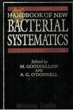 HANDBOOK OF NEW BACTERIAL SYSTEMATICS（1993 PDF版）
