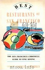 BEST RESTAURANTS OF SAN FRANCISCO   1991  PDF电子版封面  0811800652   