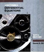 A FIRST COURSE IN DIFFERENTIAL EQUATIONS 5TH EDITION   1989  PDF电子版封面  0534931545  DENNIS G.ZILL 