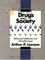 DRUGS AND SOCIETY:BEHAVIORAL MEDICINES AND ABUSABLE DRUGS（1991 PDF版）