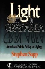 LIGHT ON A GRAY AREA:AMERICAN PUBLIC POLICY ON AGING   1992  PDF电子版封面  0687383102  STEPHEN SAPP 