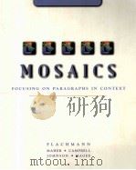 MOSAICS:FOCUSING ON PARAGRAPHS IN CONTEXT   1998  PDF电子版封面  0132728990   