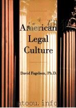 AMERICAN LEGAL CULTURE（ PDF版）