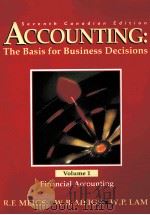 ACCOUNTING:THE BASIS FOR BUSINESS DECISIONS VOLUME 1 FINANCIAL ACCOUNTING（1995 PDF版）