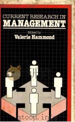 CURRENT RESEARCH IN MANAGEMENT（1985 PDF版）