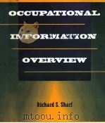 OCCUPATIONAL INFORMATION OVERVIEW（1993 PDF版）
