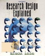 RESEARCH DESIGN EXPLAINED THIRD EDITION（1996 PDF版）