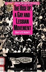 THE RISE OF A GAY AND LESBIAN MOVEMENT（1987 PDF版）
