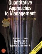 QUANTITATIVE APPROACHES TO MANAGEMENT EIGHTH EDITION（1992 PDF版）