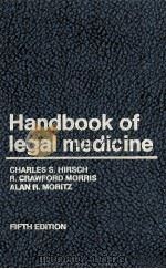 HANDBOOK OF LEGAL MEDICINE FIFTH EDITION（1979 PDF版）