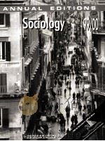 SOCIOLOGY 99/00 TWENTY-EIGHTH EDITION（1999 PDF版）