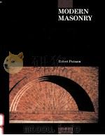 MODERN MASONRY   1988  PDF电子版封面  0155620657   