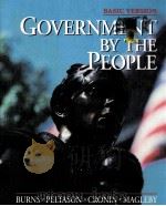GOVERNMENT BY THE PEOPLE BASIC VERSION SIXTEENTH EDITION   1995  PDF电子版封面  0133012506   