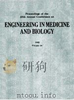 PROCEEDINGS OF THE 37TH ANNUAL CONFERENCE ON ENGINEERING IN MEDICINE AND BIOLOGY VOLUME 24   1982  PDF电子版封面     