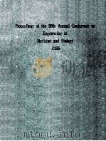 PROCEEDINGS OF THE 37TH ANNUAL CONFERENCE ON ENGINEERING IN MEDICINE AND BIOLOGY VOLUME 27   1985  PDF电子版封面     