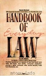 HANDBOOK OF EVERYDAY LAW FOURTH EDITION（1981 PDF版）