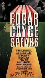 EDGAR CAYCE SPEAKS   1969  PDF电子版封面     