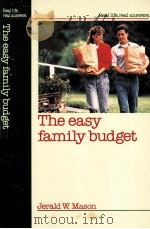 THE EASY FAMILY BUDGET（1990 PDF版）