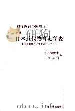 極東裁判-教育証言の記録 日本近代教育史年表（1975.12 PDF版）