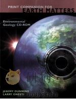 PRINT COMPANION FOR EARTH MATTERS   1998  PDF电子版封面  0716731010   