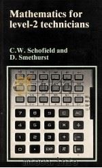 MATHEMATICS FOR LEVEL-2 TECHNICIANS（1979 PDF版）