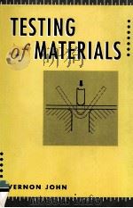 TESTING OF MATERIALS（1992 PDF版）