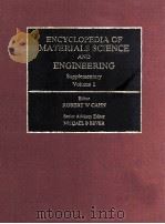 ENCYCLOPEDIA OF MATERIALS SCIENCE AND ENGINEERING SUPPLEMENTARY VOLUME 1（1988 PDF版）