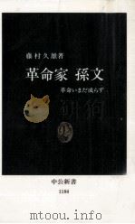 革命家孫文   1994.04  PDF电子版封面    藤村久雄 