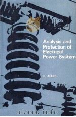 ANALYSIS AND PROTECTION OF ELECTRICAL POWER SYSTEMS（1979 PDF版）