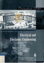 POSTGRDUATE STUDIES 1997-98 DEPARTMENT OF ELECTRICAL AND ELECTRONIC ENGINEERING     PDF电子版封面     