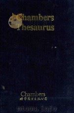 Chambers thesaurus   1991  PDF电子版封面  7506215659  Catherine Schwarz 